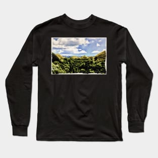 chocolate hills bohol / Maléa is looking for the Kobold - children's book WolfArt Long Sleeve T-Shirt